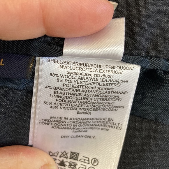 Brooks Brothers Explorer Jacket Men 44L Gray Wool Stretch Blazer Regent Fit - Picture 13 of 14